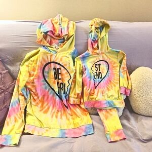 Matching Mommy and ME Best Friend Hoodies